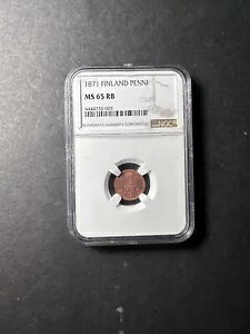tBhyj 1871 GEM  NGC MS65 RB