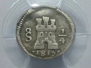 1815 �T���e�B�A�S 1/4 ���A�� PCGS VF30 �`�� �t�F���f�B�i���h 7 �� �X�y�C���A���n����