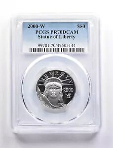 PR70 DCAM 2000-W $50 AJ v`i C[O 1/2 IX v`i PCGS *4830