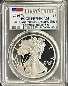 2016-W �v���[�t�V���o�[�C�[�O�� 30���N���߂łƂ��Z�b�g PCGS PR-70 DCAM