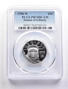 PR70 DCAM 1998-W $50 AJ v`i C[O 1/2 IX v`i PCGS *4841