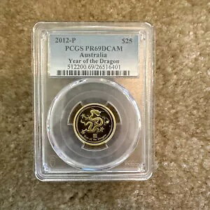 2012 p[X $25  i[ hS 1/4 IX v[t 69 O[h PCGS