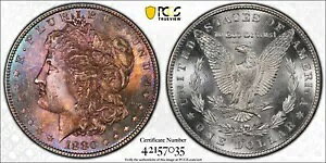 1880�N�� PCGS/MS64/CAC �����X�^�[�g�[�� ���[�K�� �V���o�[ �_���[