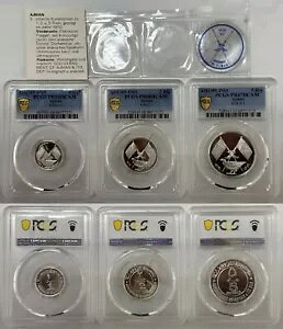 AW}[ 1969 Vo[ v[t RC Zbg 1 2 5  UAE gbv PCGS PF v[t 68 68 67 DC