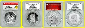 2022 �J�i�_ �s�[�X PCGS PR 70 �E���g�� �n�C �����[�t S �u�����g �V�[���h ���A 2 �R�C�� �Z�b�g