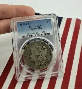 A 1879 CC Lbv _C PCGS G6 K h $1 oeBn 1 