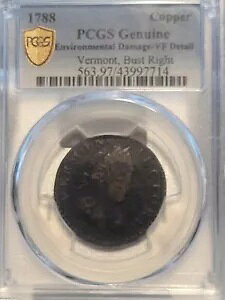 1788 �o�[�����g �R�b�p�[ �o�X�g �E PCGS ���K�i - VF �ڍ�