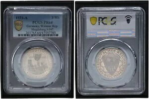 C}[a 3 }[N 1931 A }NfuN v[t PCGS PR64 103853-