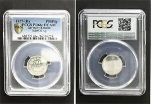 �G���{�X���H�T���v�� �C���y���I 50 �y�j�P (�\�� �o�����[ �y�[�W) 1877 (D) PCGS PR66 + DCAM-