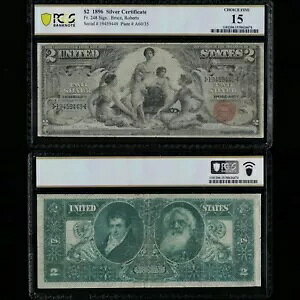 SC 1896 $2 Fr.248 Vo[ؖm[g PCGS 15 (449)