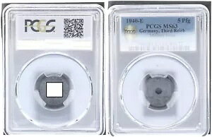 Reichskreditkassen 5 pfennig J.618 1940 E �����V�N PCGS MS63 90850-