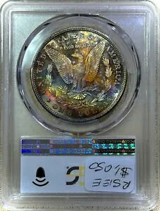 * 1880-S * MS64 PCGS CAC �����X�^�[ ���C���{�[ �g�[�� ���[�K�� �V���o�[ �h�� �g�i�[ PQ