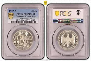 3 CqX}N }[uN 1927 A PCGS ؖ PCGS PR65CAM Pp 83316
