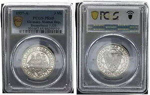 C}[ 3 }[N u[}[n[tF 1927 A PCGS PR65 v[t 90893
