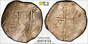 (1607-17) Mo F 8 Reales - Calico Type-162 Phillip III - PCGS 26.95g - A