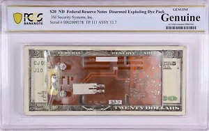 tȂ Disarmed Explosion Dye pbNA$20 PCGS Ki
