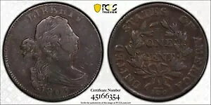 1803 1c �X���[�� �f�C�g �X���[�� �t���N�V���� �h���[�v �o�X�g ���[�W �Z���g PCGS VF 35
