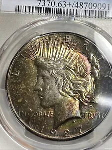 1927 �h�� 1 �s�[�X �_���[ PCGS MS63+ �v���X ���K ���C���{�[ �g�[�� �A�C�e�� 6969