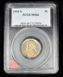 1954-S DDR FS-801 WFt@[\ jbP PCGS MS 66 L[ f[g g[ 5c _uXebv