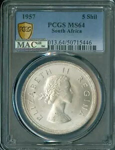 1957 AtJ 5 VO PCGS MS64 2 Ԗڂɑf炵 MAC X|bgXB