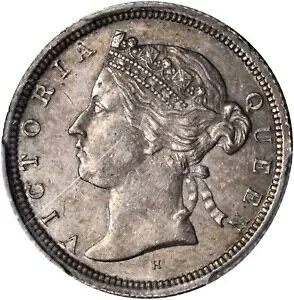 1872 H Straits Settlements 20 ZgAPCGS AU 58AɊ󏭂ȓtA}[VA