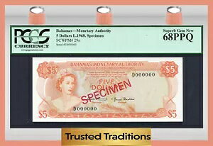 TT PK 29s 1968 �o�n�} 5 �h�� �N�C�[�� �G���U�x�X 2 �� PCGS 68 PPQ SUPERB TOP POP