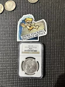 1881 S [K NGC MS 62 }N[ RNV