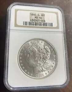 1885-O �����K�� �h�� NGC �Â� SOAPBOX �O���[�h MS64