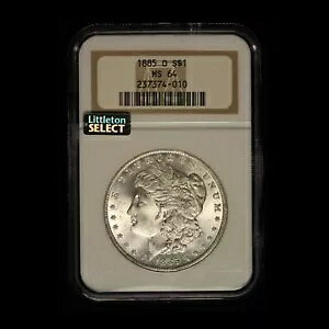 1885-O $1 ���[�K�� �V���o�[ �_���[ NGC MS64 - �������� �č�