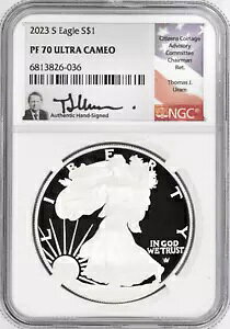 2023-S Vo[ C[O NGC PF70 Eg JI TC g[}X J. E 1 IX 0.999 Vo[