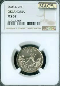 2008 D INz} Xe[g NI[^[ NGC MS67 PQ MAC X|bgX 7 t@CB