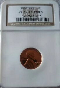 1966 SMS J[ Zg NGC MS65 RD JI