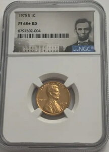 1975 S NGC PF68 �X�^�[ RD ���b�h �v���[�t �����J�[�� �������A�� �y�j�[ 1C �|�[�g���[�g ���x��
