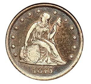 1875-CC 20C F15 ANACS - �V�[�e�b�h ���o�e�B