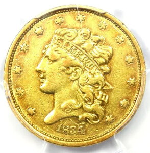 1834 NVbN S[h n[t C[O $5 RC - F PCGS XF fBe[ (EF) - A RC