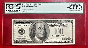US $100 �h�� 1999 �A�M�������x - ��V�[�������G���[ PCGS EF45 PPQ
