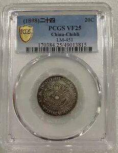 PCGS VF25 (1898)\l 20C -` LM-451 LOd