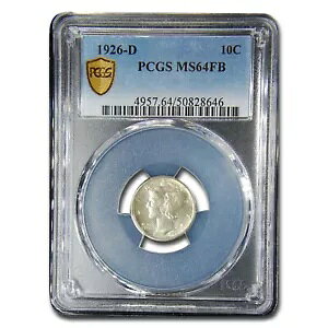 1926-D �}�[�L�����[ �_�C�� MS-64 PCGS (FB)