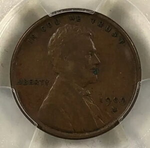 1909-S VDB 1c J[ Z^[.01B PCGS VF35B̃J[{X|bgB