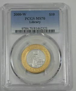 2000-W S[h & v`i oC^ CucLO $10 PCGS MS 70