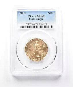 2002 $25 AJ S[h C[O 1/2 IX S[h MS69 PCGS *3773