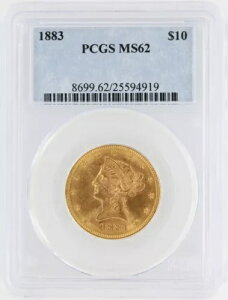 1883 S[h C[O PCGS MS62 $10 oeB wbh tBftBAA fCg RC