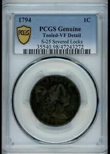 1794 [W Zg PCGS Ht VF fBe[ S-25 ؒfbN