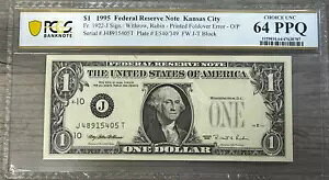 1995N JUXVeB $1 PCGS MS-64 PPQA܂ڃvg&I[o[vgu_uG[v