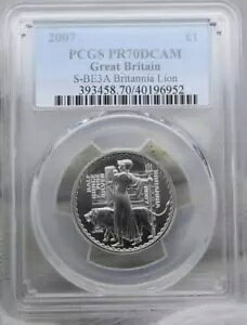 CMX 2007 Vo[ v[t ?1 |h EiƃCI u^jA PCGS PR70DC