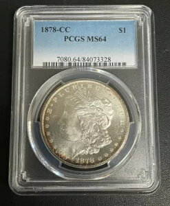 1878-CC [K Vo[ _[ PCGS MS-64A邢₩ȕ\ʂ̃RC