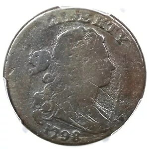 1798 S-178 R-5+ PCGS AG 03 Rev of 95 �h���[�v �o�X�g ���[�W �Z���g �R�C�� 1c