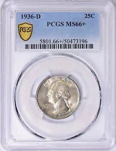 1936 D Vg NH[^[ PCGS MS66+ A