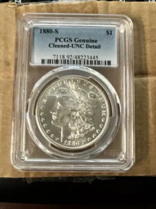 1880-S PCGS ���~�ϖ����ʂ̏ڍ� �����K����� 1 �h��