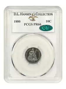 1880 10C PCGS/CAC PR66 ��: D.L.�n���Z��